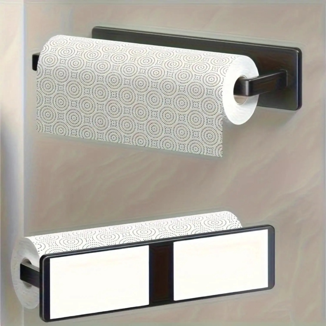 Home Essentials Bathroom Rack - Porta fazzoletti da parete, nessuna perforazione
