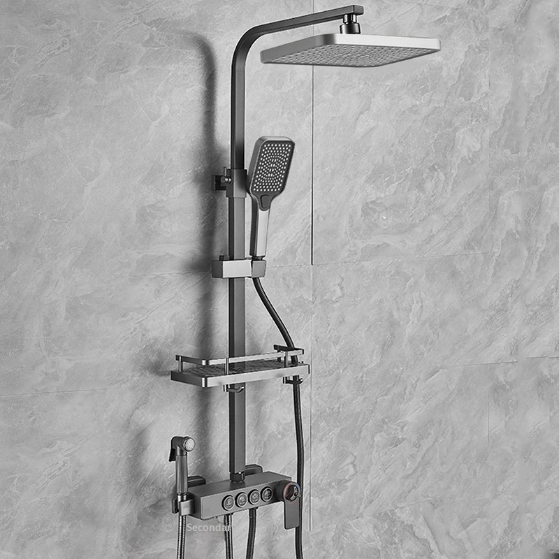 Home Bathroom Set - Set Doccia in Acciaio Inossidabile Anticalcare