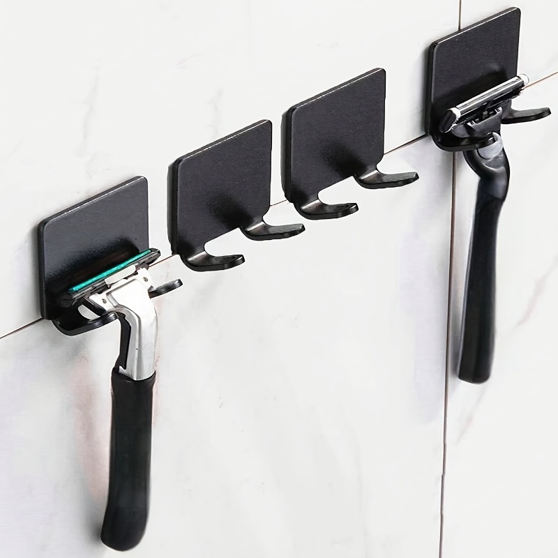 Home Essentials Bathroom Rack - Ganci per rasoi da barba senza