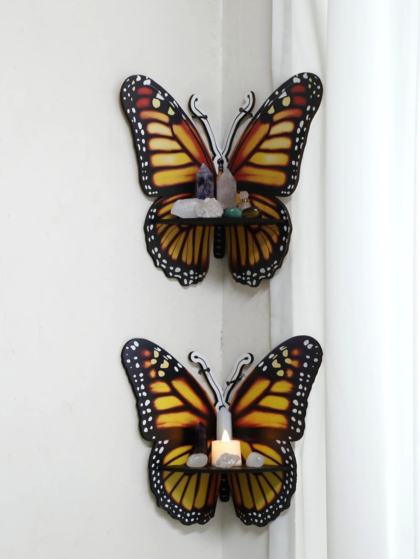 Mensola in cristallo a farfall - Home Essentials Bathroom Rack recensione e prezzo