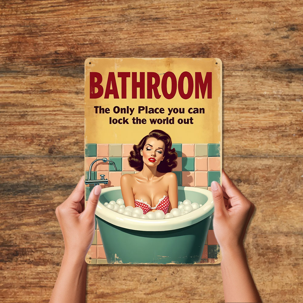 Divertenti regole del bagno Ta - Home Bathroom Rules recensione e prezzo