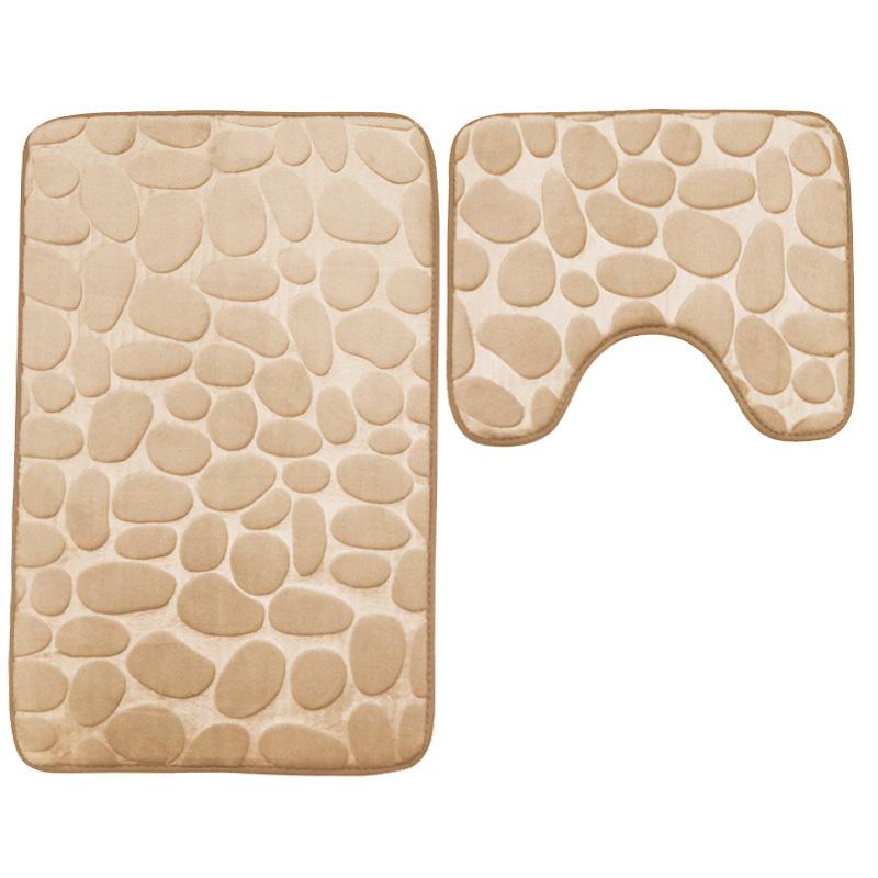 Set di Tappeti da Bagno Grigi  - Home Toilet Bathroom Design recensione e prezzo