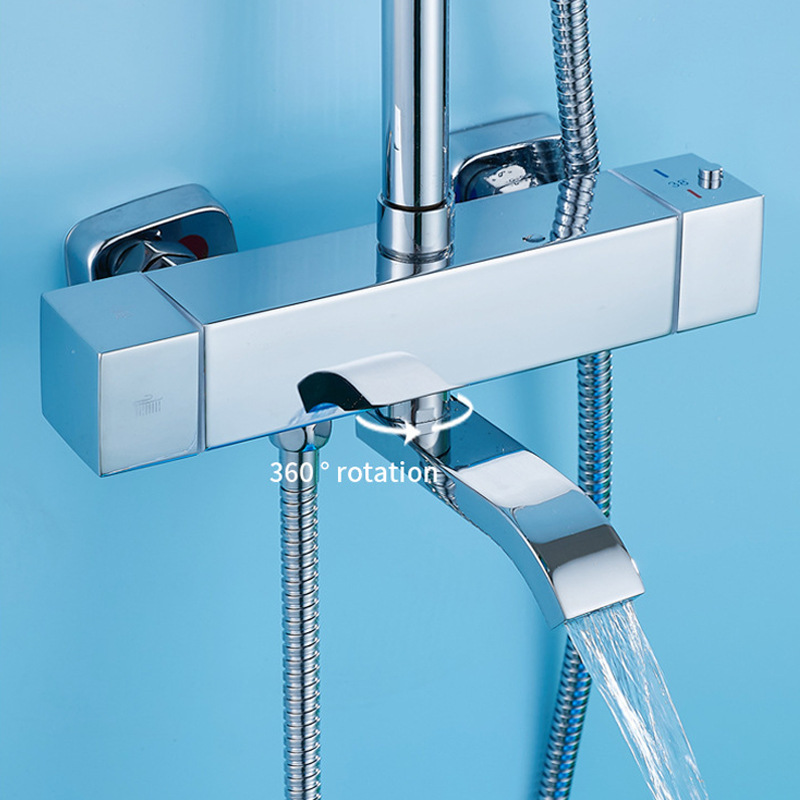 Set Doccia Termostatico in Acc - Home Bathroom Set recensione e prezzo