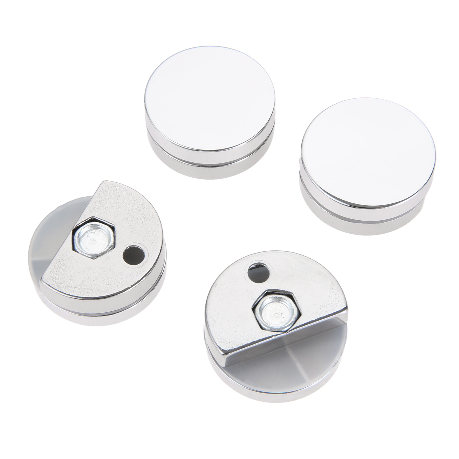 4 pz 27mm morsetto di vetro ro - Home Hardware Bathroom Mirrors recensione e prezzo