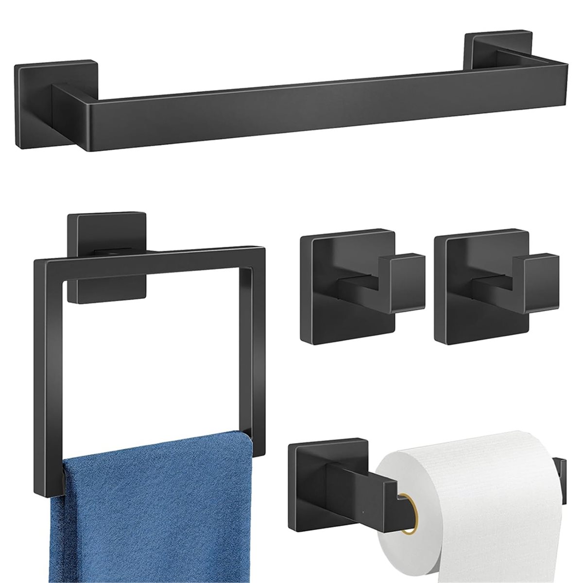 Set di 5 Accessori per Bagno,  - Home Hardware Bathroom Accessories recensione e prezzo