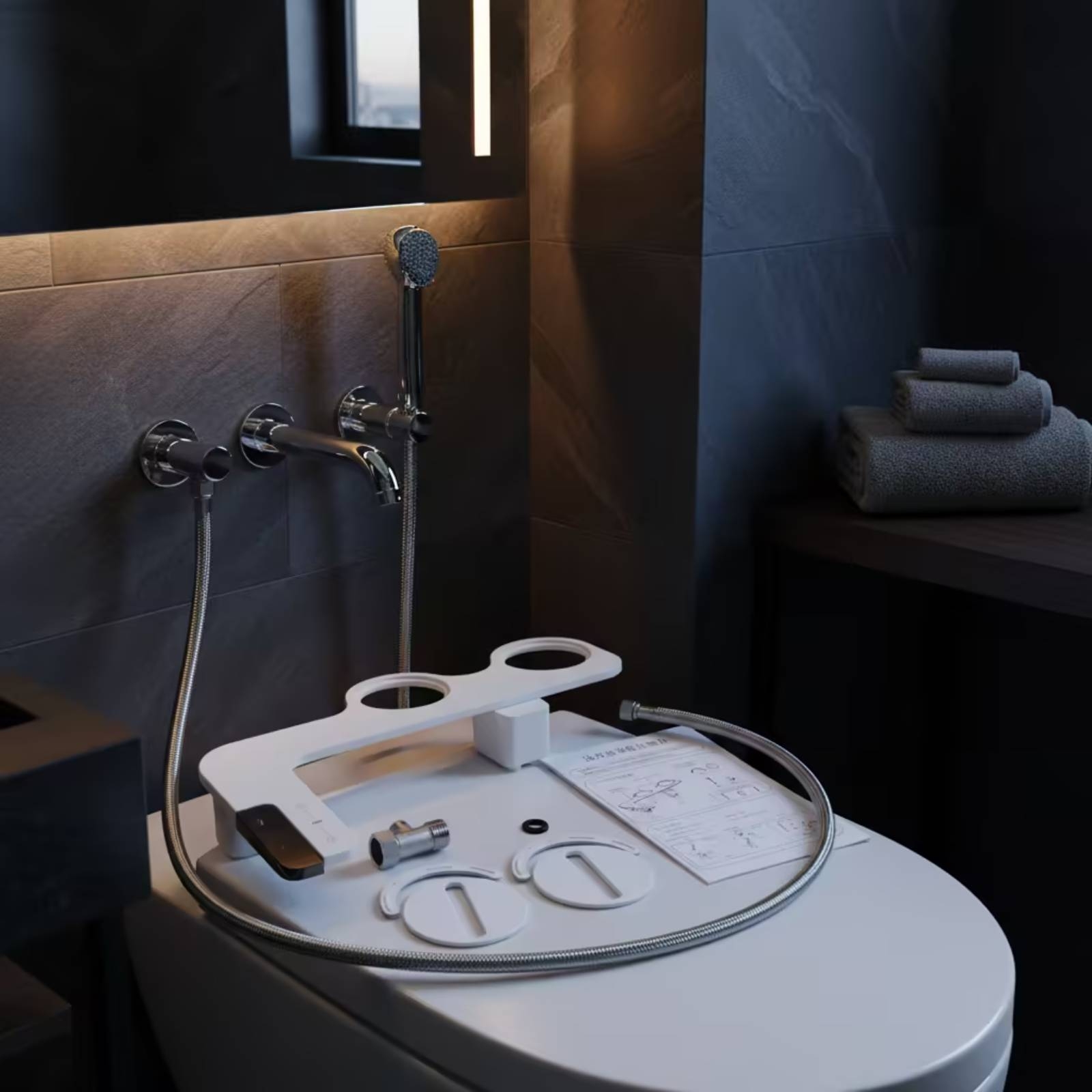 Bidet con Pannello di Controll - Home Toilet Bathroom Design recensione e prezzo