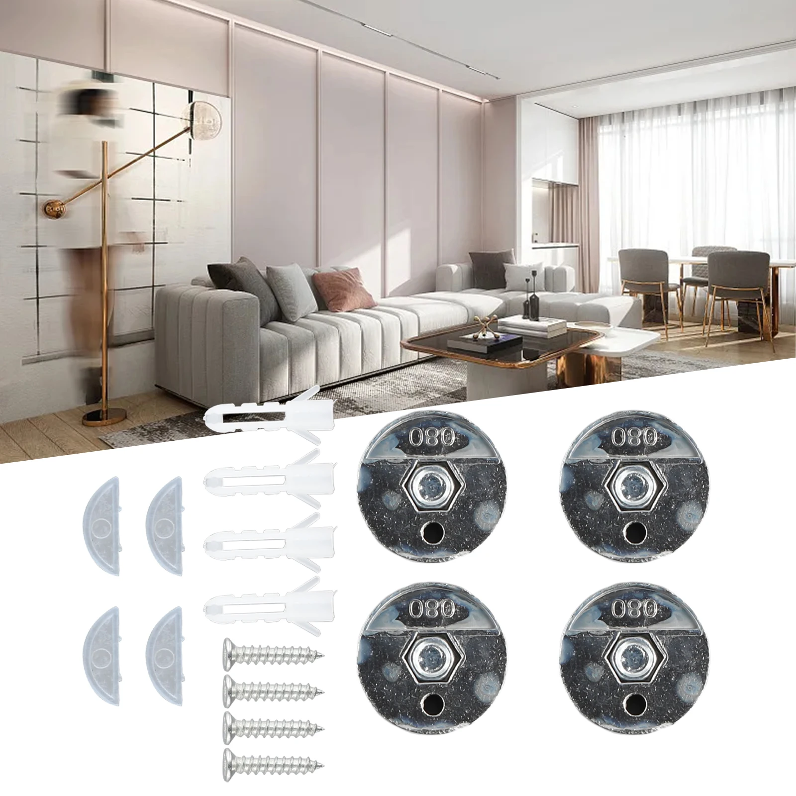 4 clip per specchio in vetro,  - Home Hardware Bathroom Mirrors recensione e prezzo