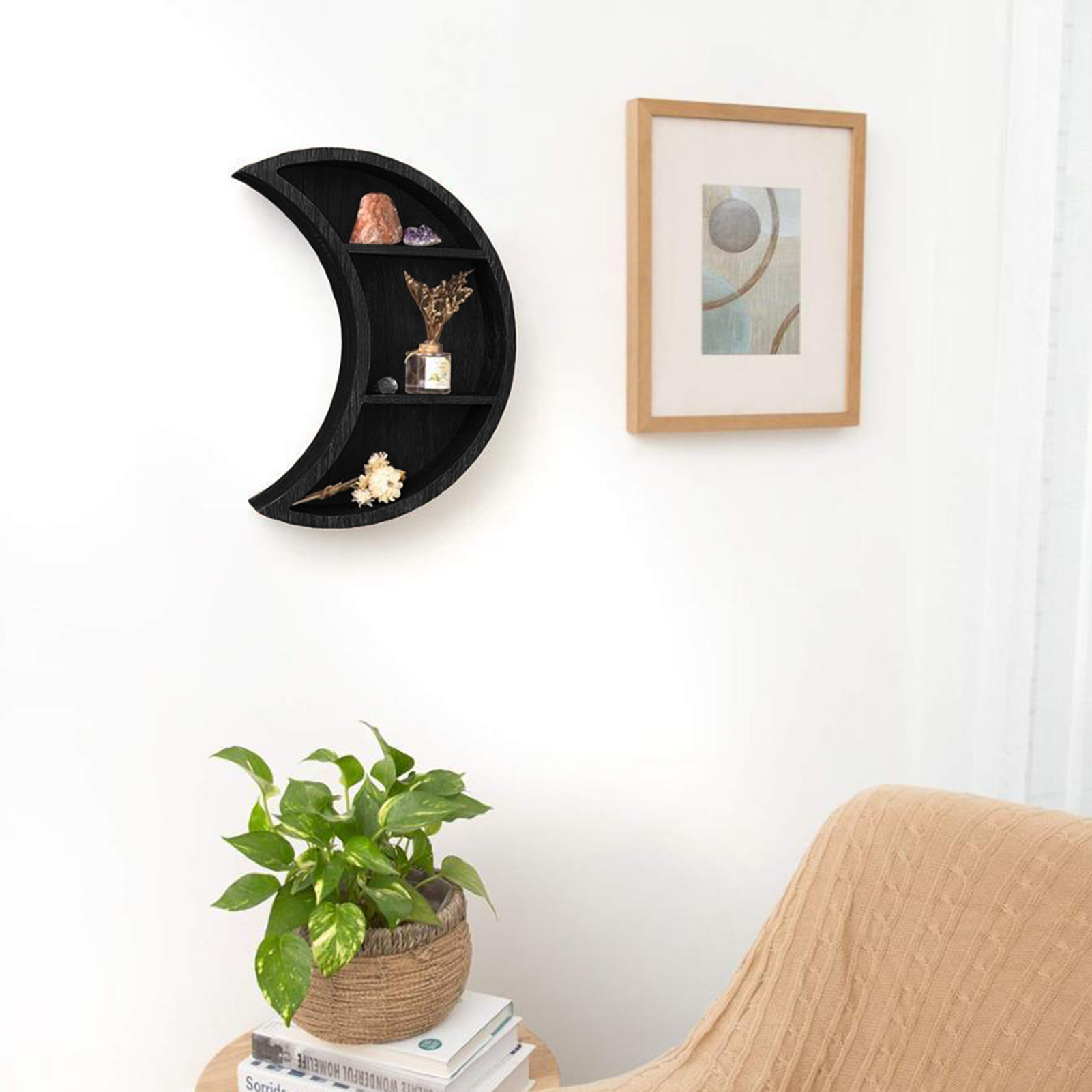 Mensole lunari in legno Bohemi - Home Essentials Bathroom Rack recensione e prezzo