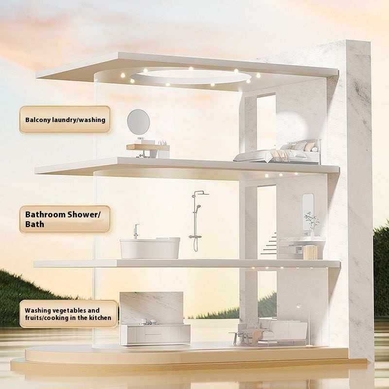 Soffione pre-doccia, set docci - Home Bathroom Set recensione e prezzo