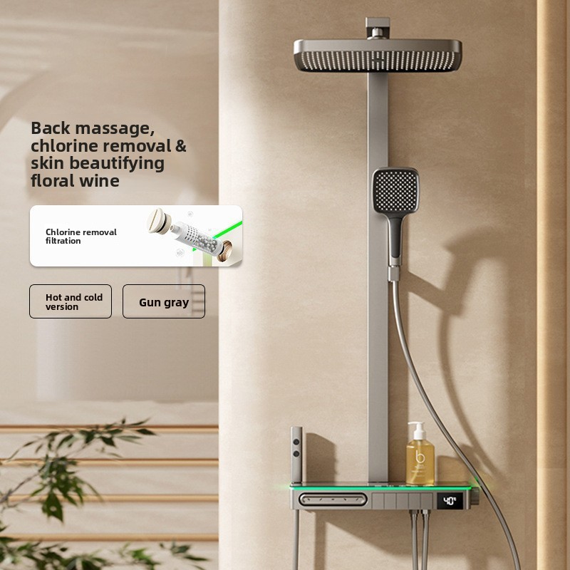 Set Doccia in Rame con Display - Home Bathroom Set recensione e prezzo
