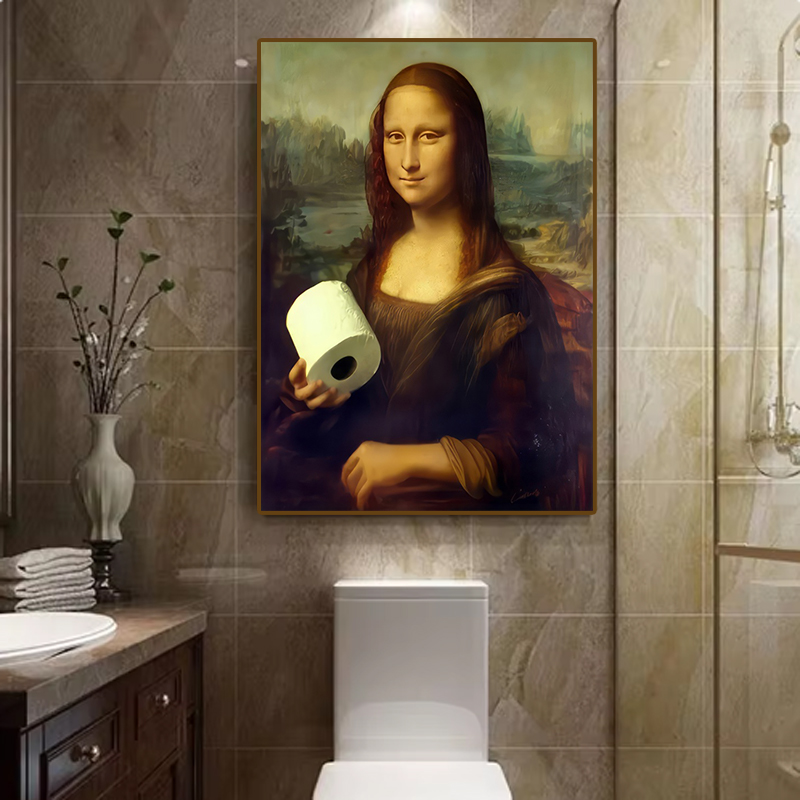 1 Pezzo Divertente Decorazione - Home Toilet Bathroom Design recensione e prezzo