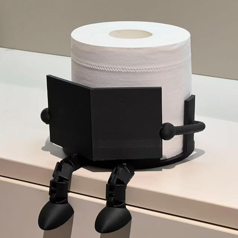 Nuovo Portarotolo Creativo e C - Home Toilet Bathroom Design recensione e prezzo