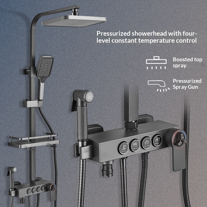 Set Doccia in Acciaio Inossida - Home Bathroom Set recensione e prezzo
