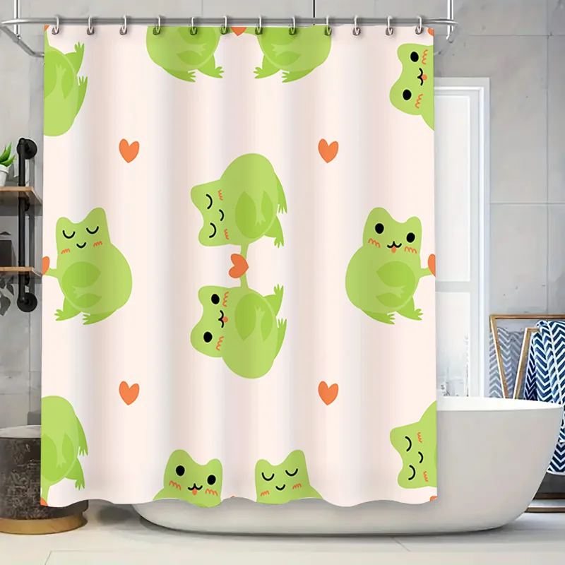 Adorabile tenda da doccia con  - Adorable Home Bathroom Ideas recensione e prezzo