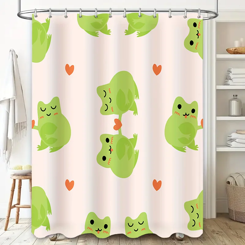 Adorabile tenda da doccia con  - Adorable Home Bathroom Ideas recensione e prezzo
