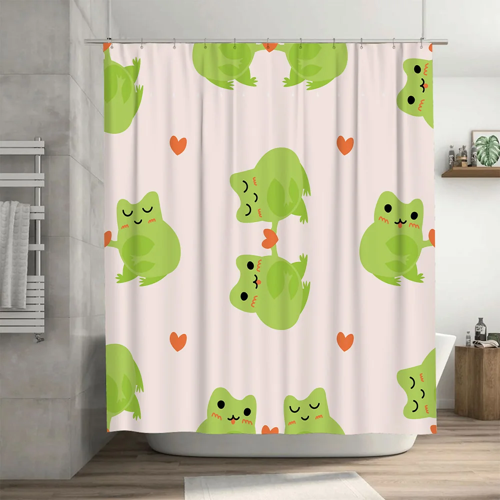 Adorabile tenda da doccia con  - Adorable Home Bathroom Ideas recensione e prezzo