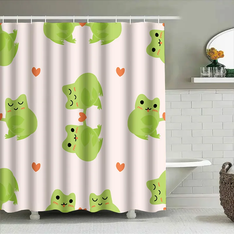 Adorabile tenda da doccia con  - Adorable Home Bathroom Ideas recensione e prezzo