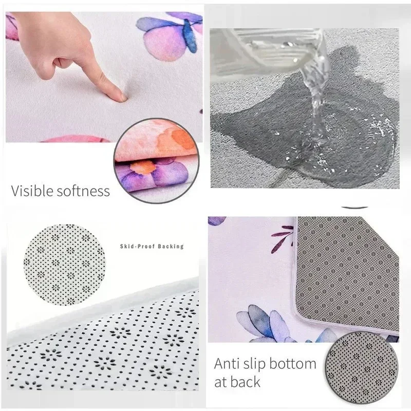 Tappeto di Design retrò per so - Home Toilet Bathroom Design recensione e prezzo