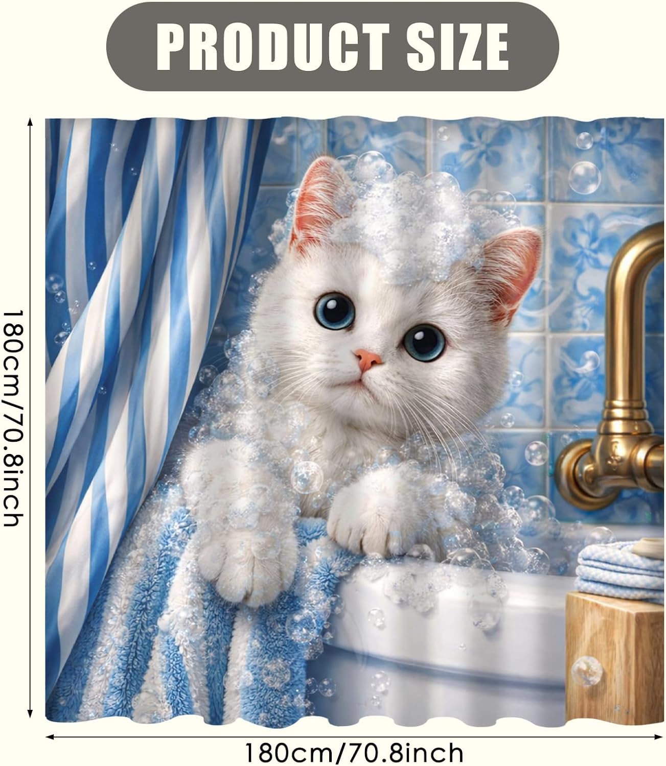 Adorabile Tenda da Doccia con  - Adorable Home Bathroom Ideas recensione e prezzo