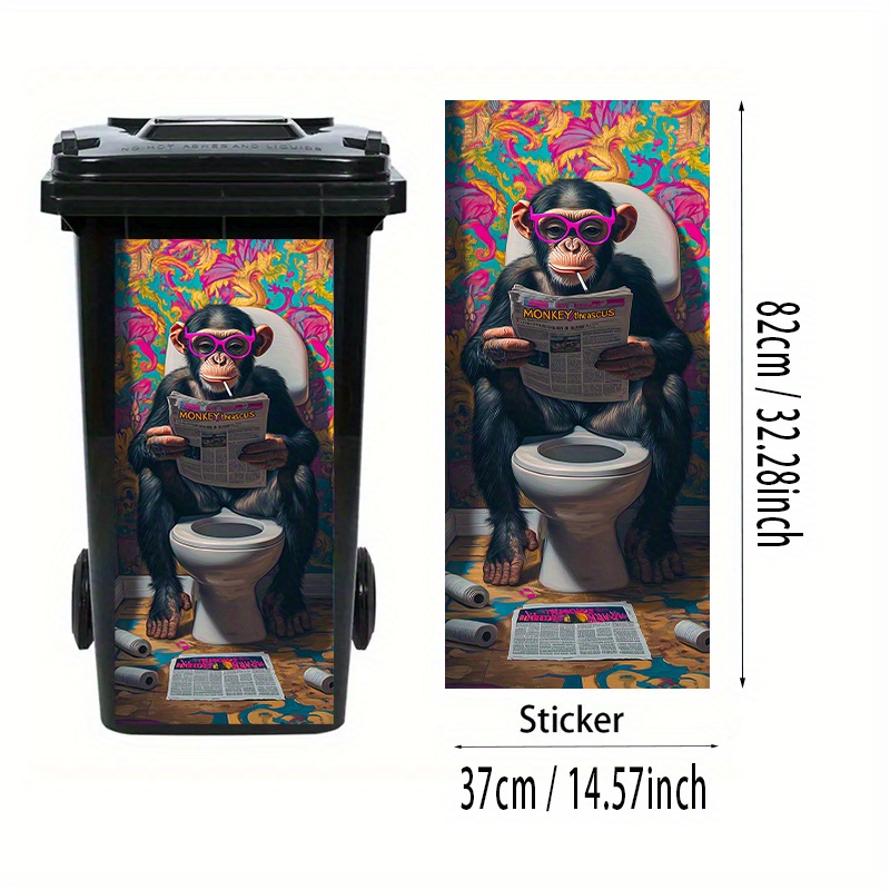 1 divertente adesivo per cesti - Home Toilet Bathroom Design recensione e prezzo